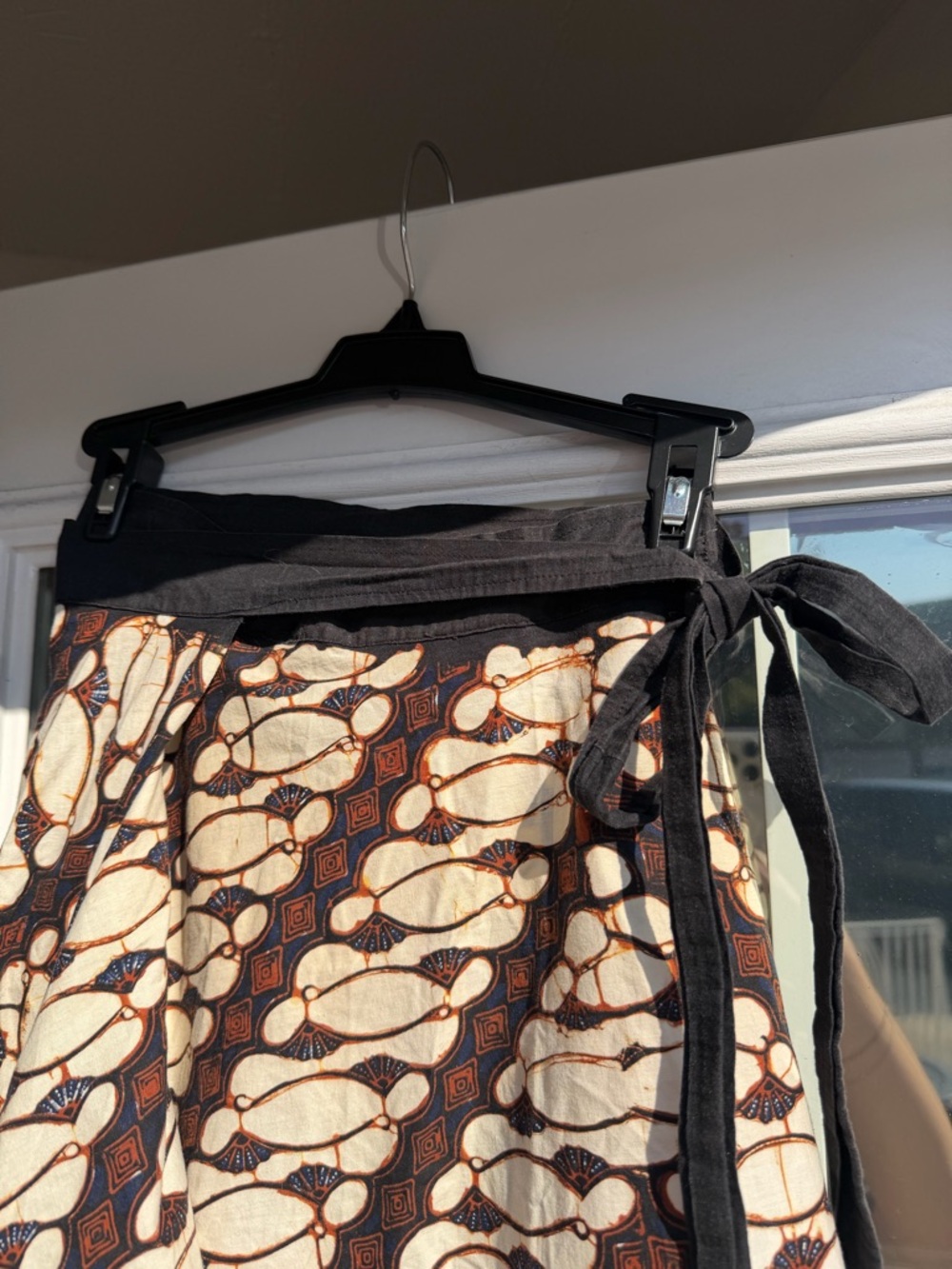 Vintage Java Wraps hand-dyed wrap skirt - Picture 5 of 5